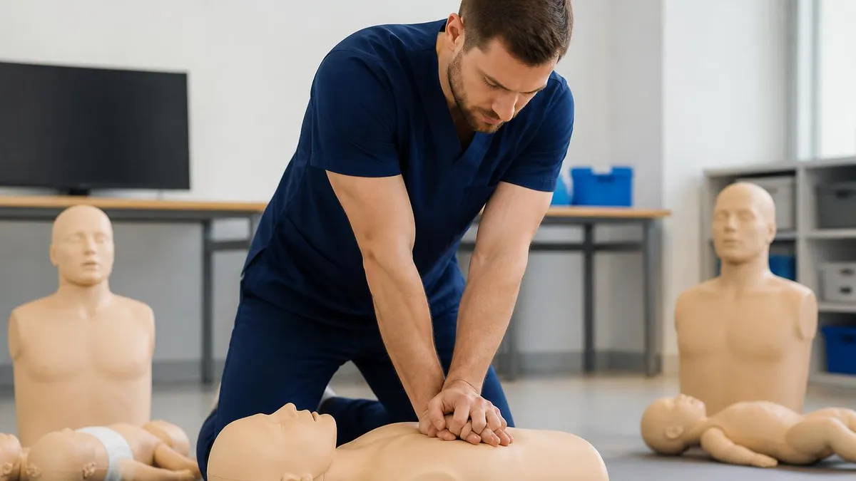 CPR Classes Near Me - CPR Cardiopulmonary Resuscitation Practice certification study resource