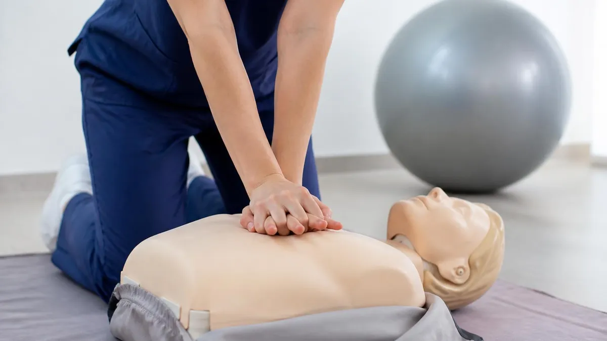 CPR Training - CPR Cardiopulmonary Resuscitation Practice certification study resource