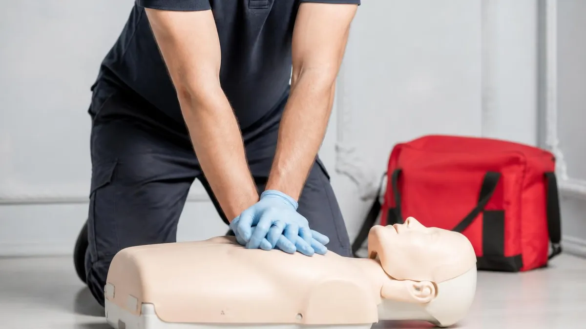 American Heart Association CPR - CPR Cardiopulmonary Resuscitation Practice certification study resource