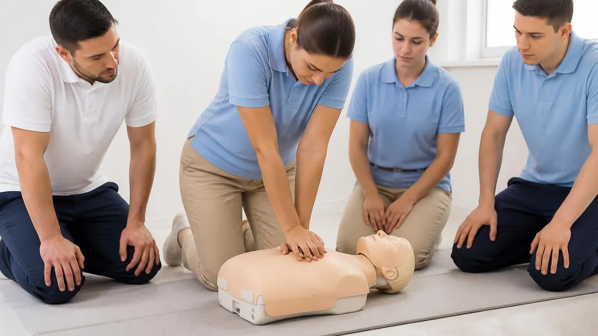CPR Classes Near Me - CPR Cardiopulmonary Resuscitation Practice certification study resource