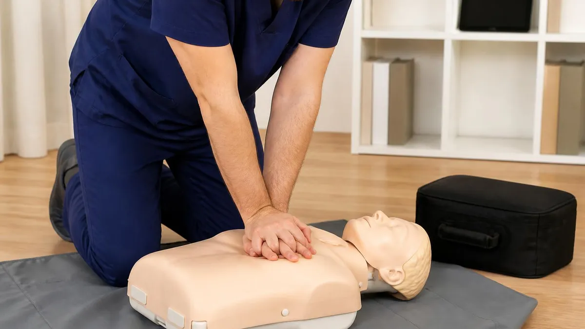 American Heart Association CPR - CPR Cardiopulmonary Resuscitation Practice certification study resource