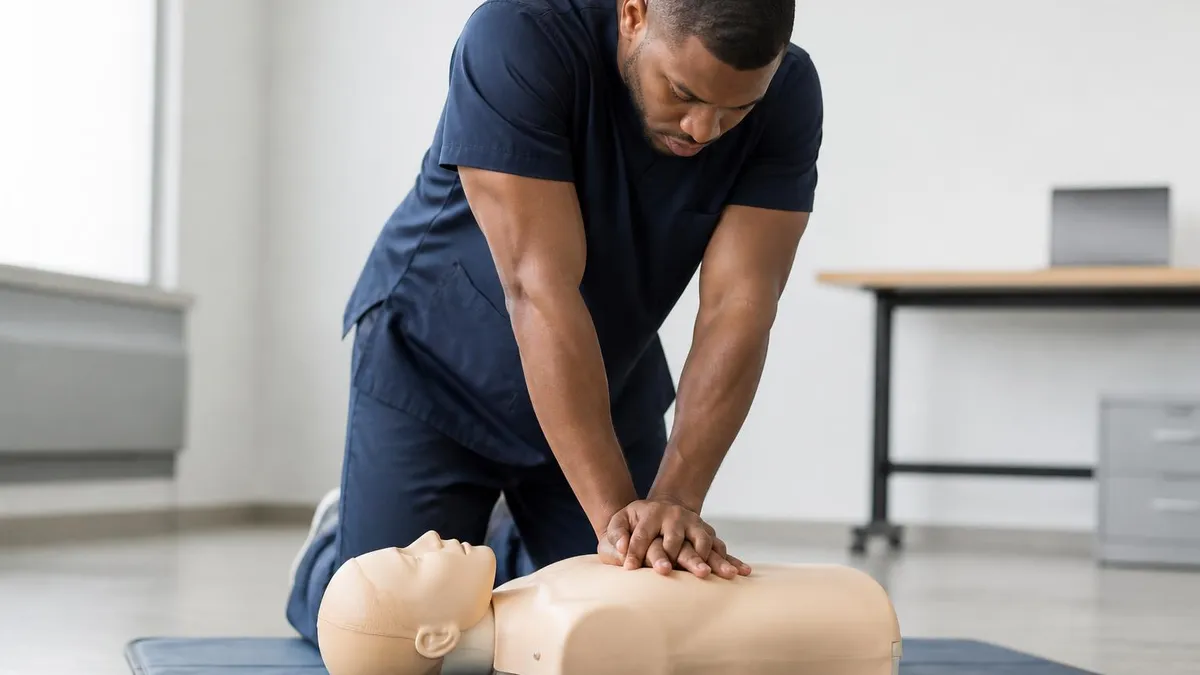 American Heart Association CPR - CPR Cardiopulmonary Resuscitation Practice certification study resource