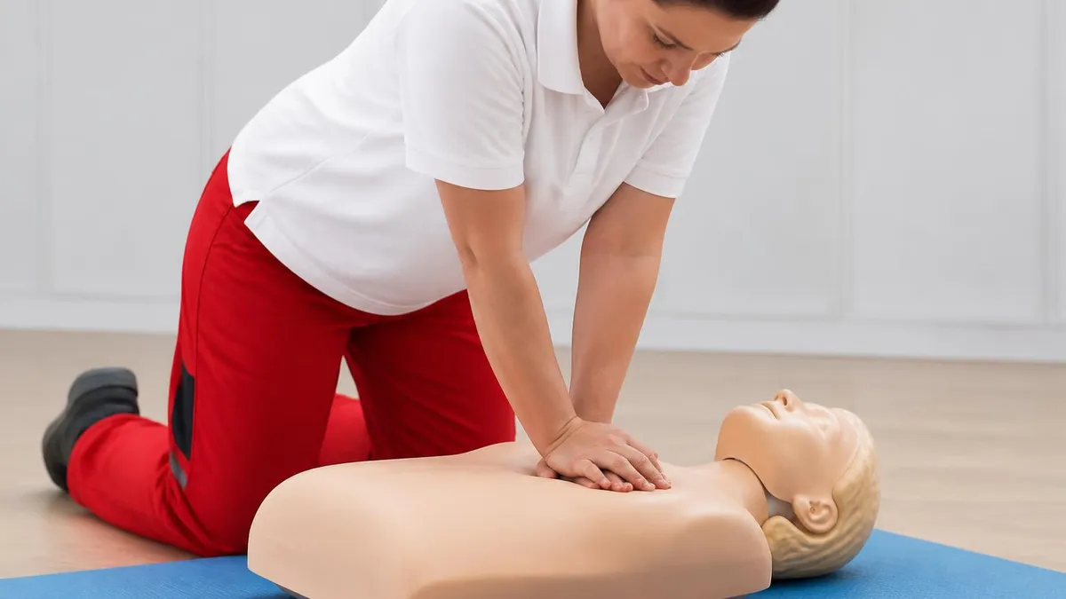 CPR Training - CPR Cardiopulmonary Resuscitation Practice certification study resource