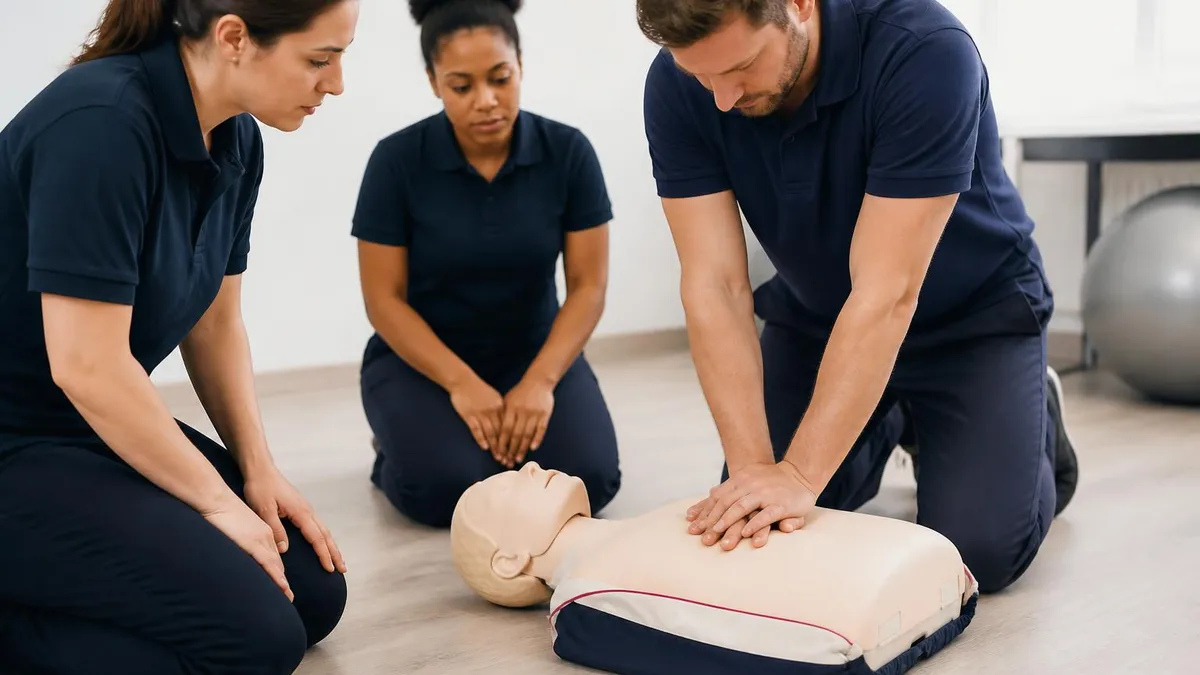 American Heart Association CPR - CPR Cardiopulmonary Resuscitation Practice certification study resource