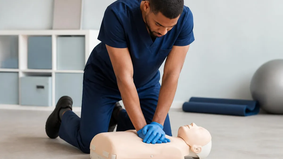 Heartsaver CPR - CPR Cardiopulmonary Resuscitation Practice certification study resource