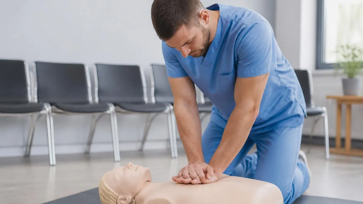 CPR and Training - CPR Cardiopulmonary Resuscitation Practice certification study resource