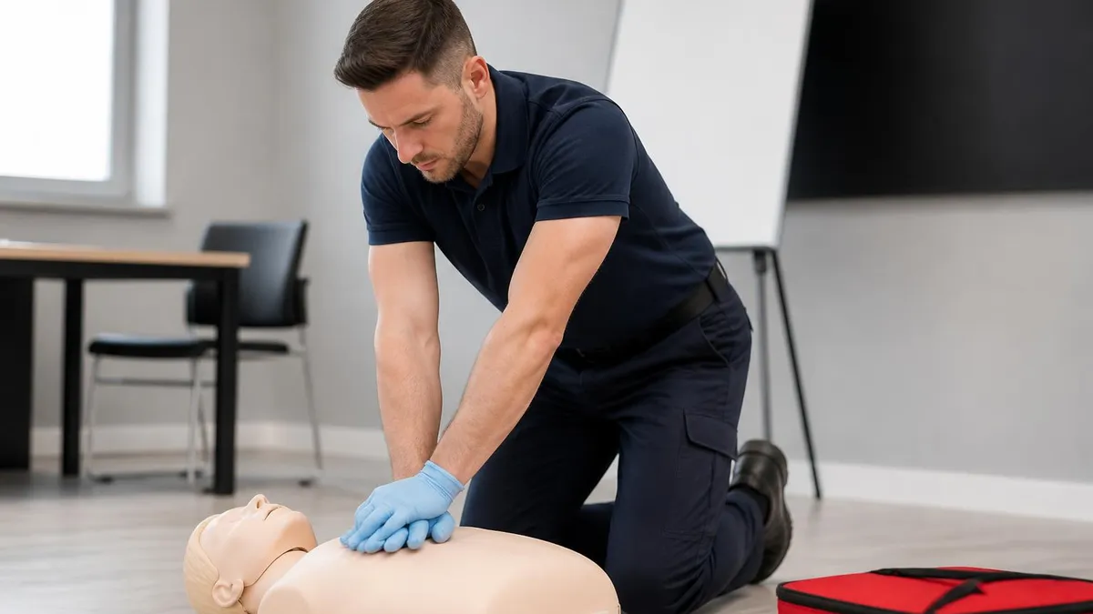 CPR Training - CPR Cardiopulmonary Resuscitation Practice certification study resource