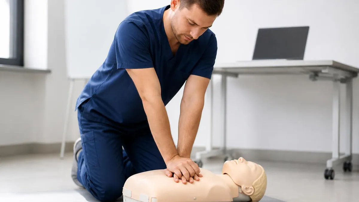 How Long Does CPR Training Take - CPR Cardiopulmonary Resuscitation Practice certification study resource