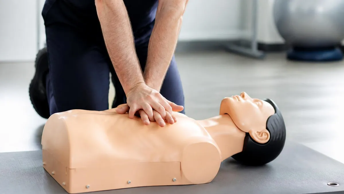 CPR Training - CPR Cardiopulmonary Resuscitation Practice certification study resource