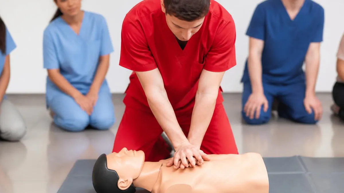 Red Cross CPR Certification - CPR Cardiopulmonary Resuscitation Practice certification study resource