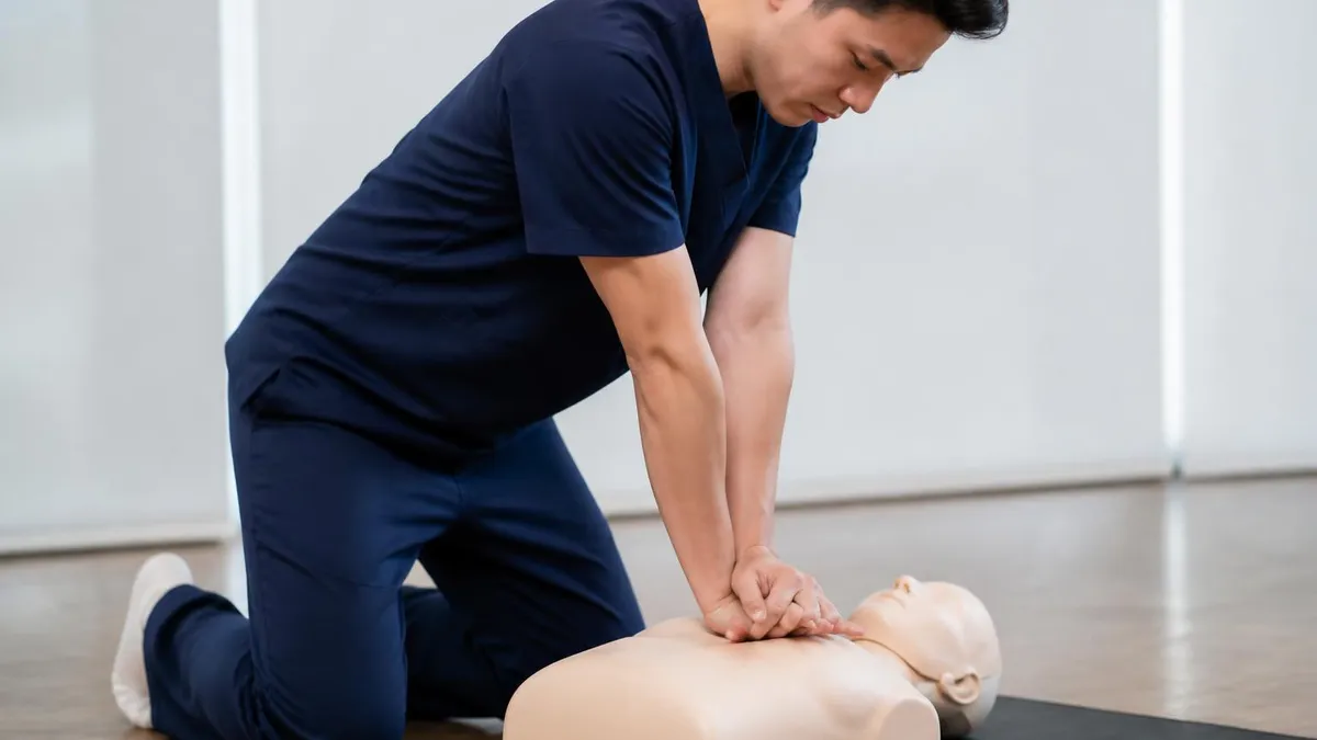 Hsi CPR - CPR Cardiopulmonary Resuscitation Practice certification study resource