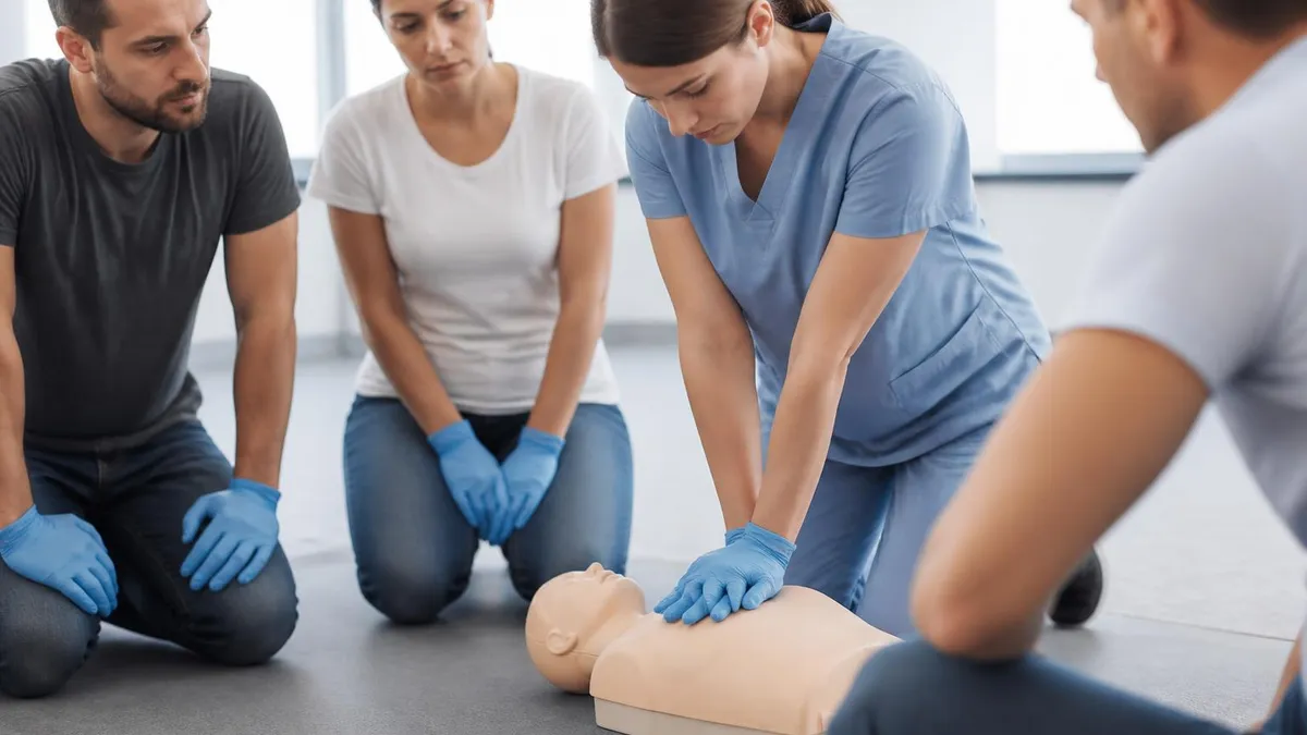 CPR Classes Near Me - CPR Cardiopulmonary Resuscitation Practice certification study resource