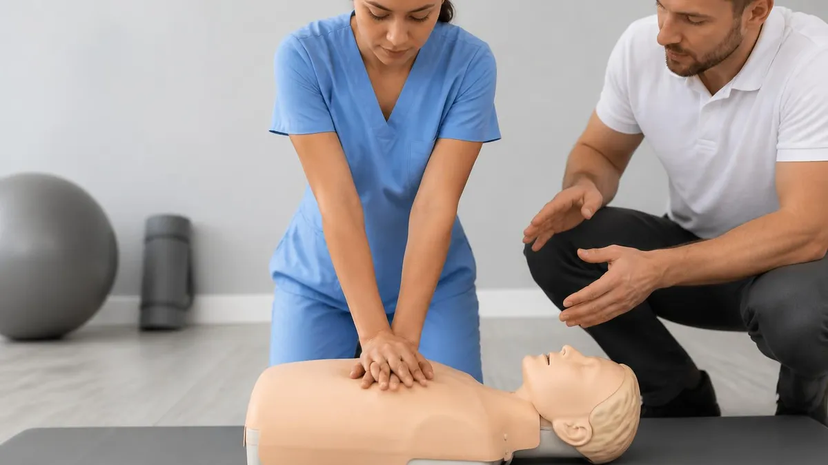 CPR Classes Near Me - CPR Cardiopulmonary Resuscitation Practice certification study resource