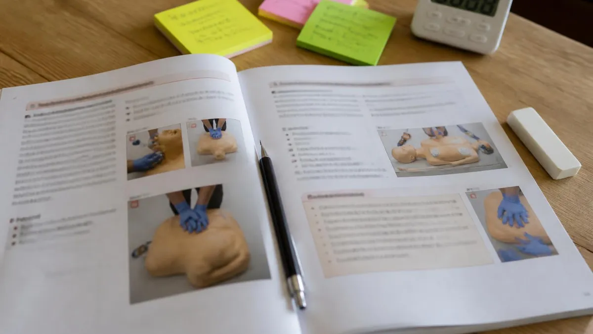 American Heart Association CPR - CPR Cardiopulmonary Resuscitation Practice certification study resource