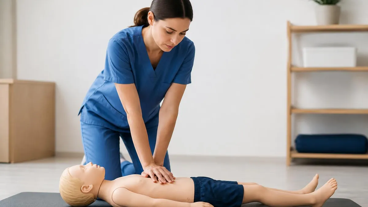 Child CPR Key Facts - CPR - Cardiopulmonary Resuscitation certification study resource