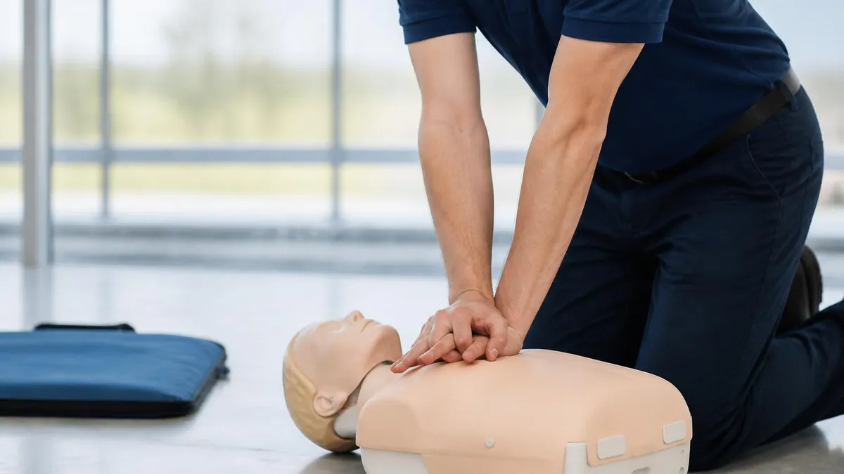 Hands-only CPR at a Glance - CPR - Cardiopulmonary Resuscitation certification study resource