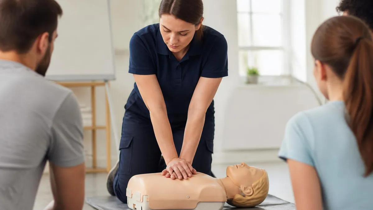 Red Cross CPR Training: Quick Overview - CPR - Cardiopulmonary Resuscitation certification study resource