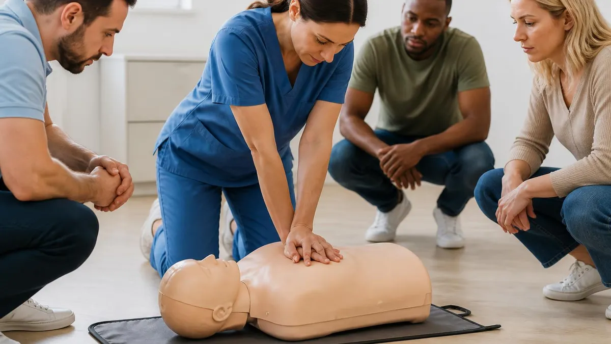 What a CPR Class Covers - CPR - Cardiopulmonary Resuscitation certification study resource