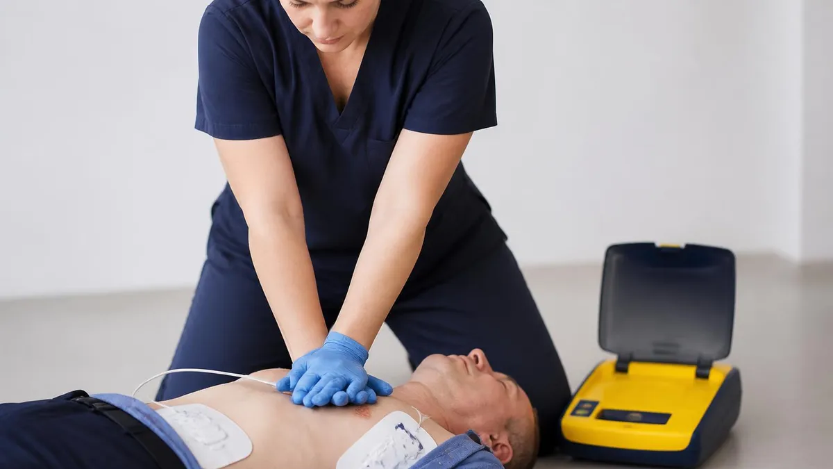 Why CPR and Aed Together Beat Either Alone - CPR - Cardiopulmonary Resuscitation certification study resource