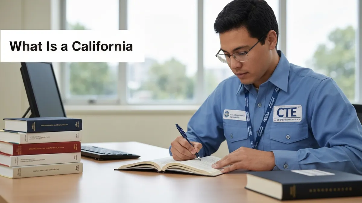 What is a California - CTE - Certified Technical Experts certification study resource
