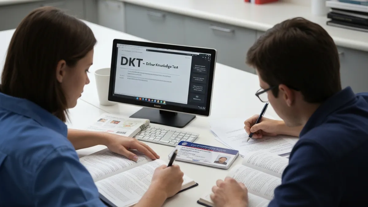 Ohio Permit Test at a Glance - DKT - Driver Knowledge Test certification study resource