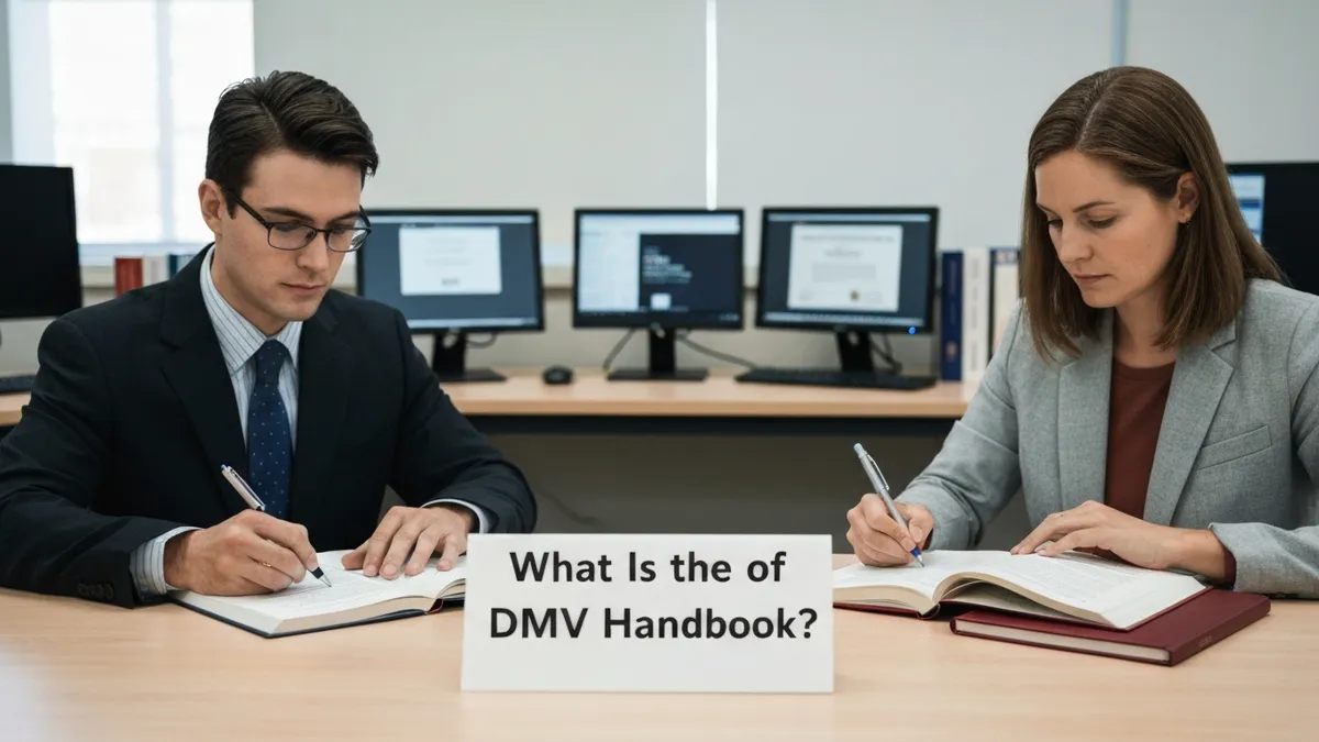 What is the Dmv Handbook? - DMV - Department of Motor Vehicles certification study resource