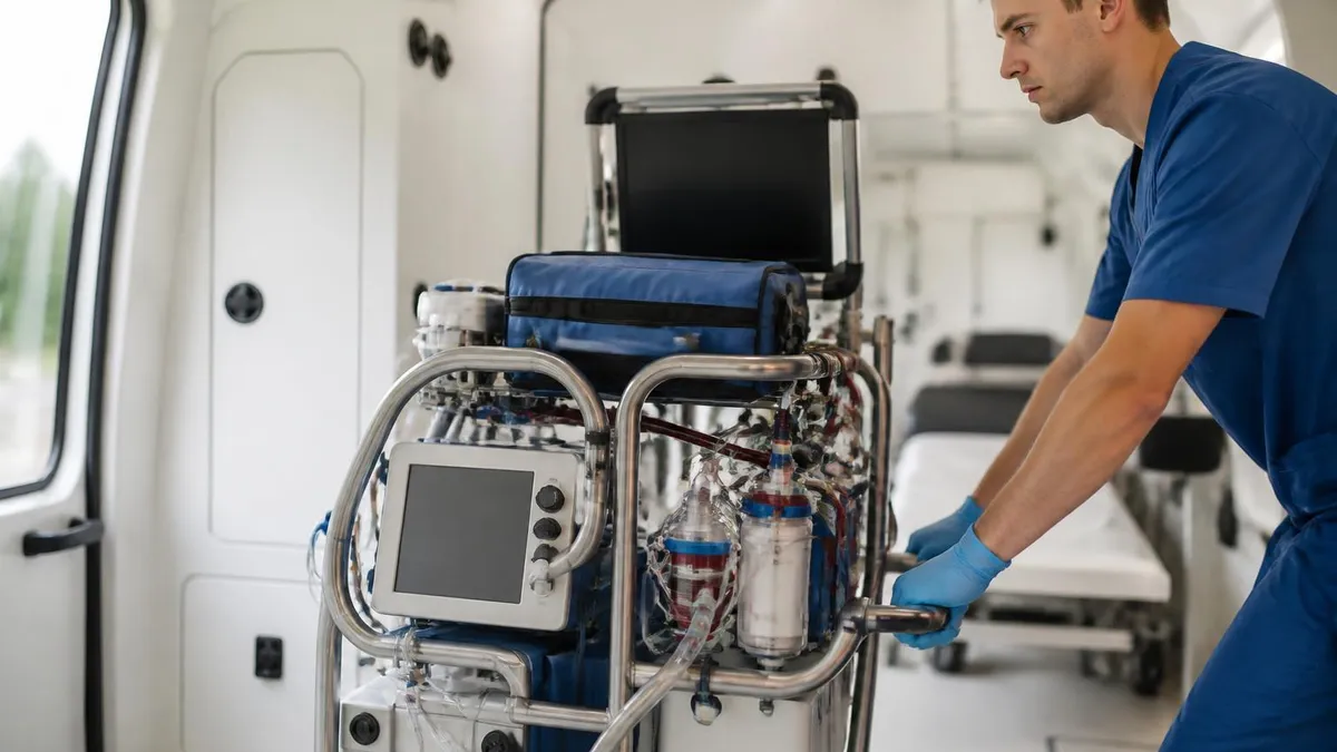 Mobile Ecmo - ECMO - Extracorporeal Membrane Oxygenation certification study resource