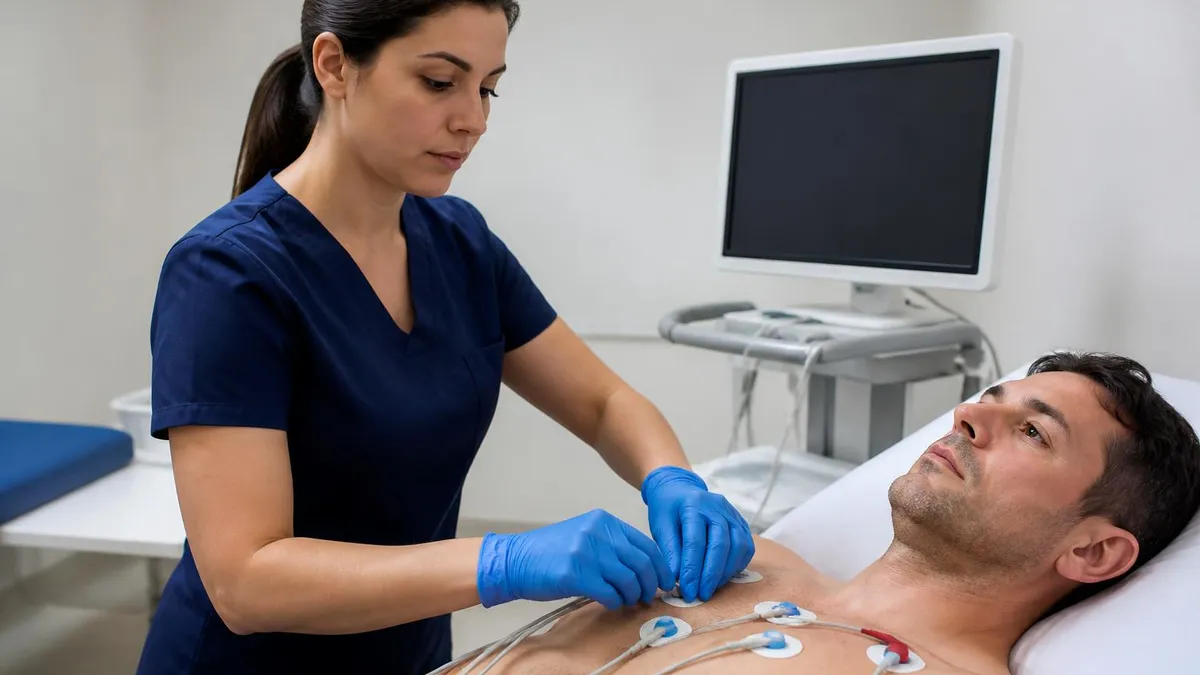 Electrocardiogram St Segment Elevation - EKG certification Certification certification study resource