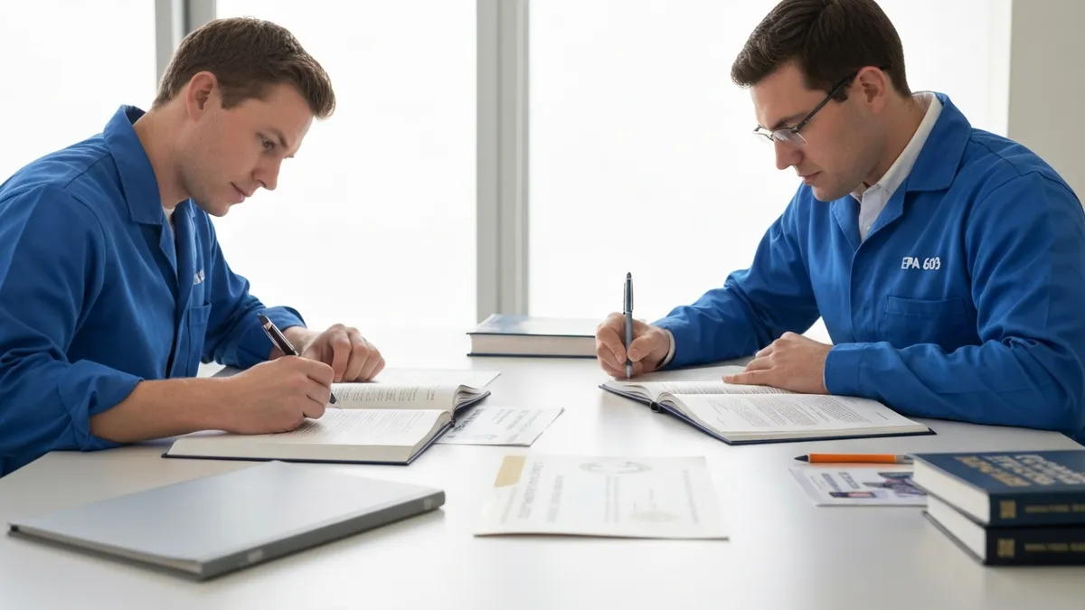 How to Get Epa 609 Certified - EPA 609 - EPA Section 609 Refrigerant Certification certification study resource