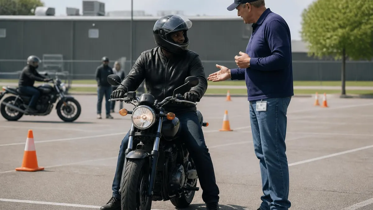 Examen De Permiso De Motocicleta Del Estado De Nue - Exámenes del Estado de Nueva York - Práctica en Español certification...