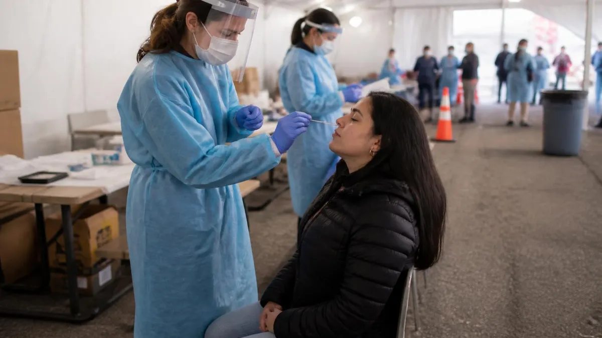 Informacion Sobre Pruebas De Covid 19 En El Estado - Exámenes del Estado de Nueva York - Práctica en Español certification...