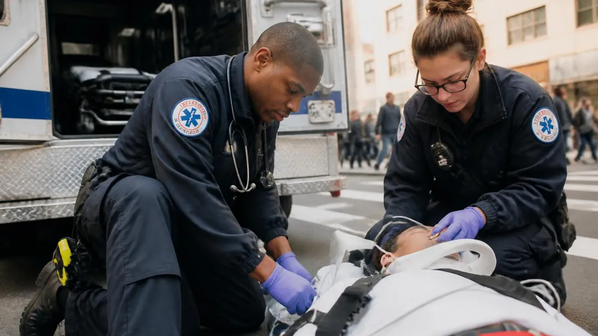 Pruebas De Practica De EMT Del Estado De Nueva Yor - Exámenes del Estado de Nueva York - Práctica en Español certification...