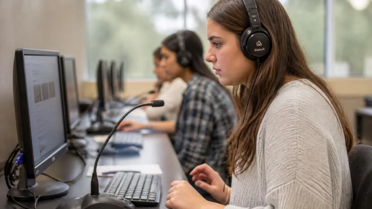 Practica De Discusion Academica TOEFL - TOEFL en Español - Test of English as a Foreign Language certification study resource