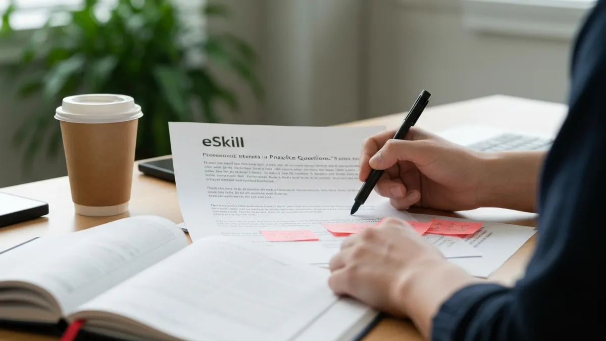 Eskill Test Answers - eSkill - eSkill Assessment Test certification study resource