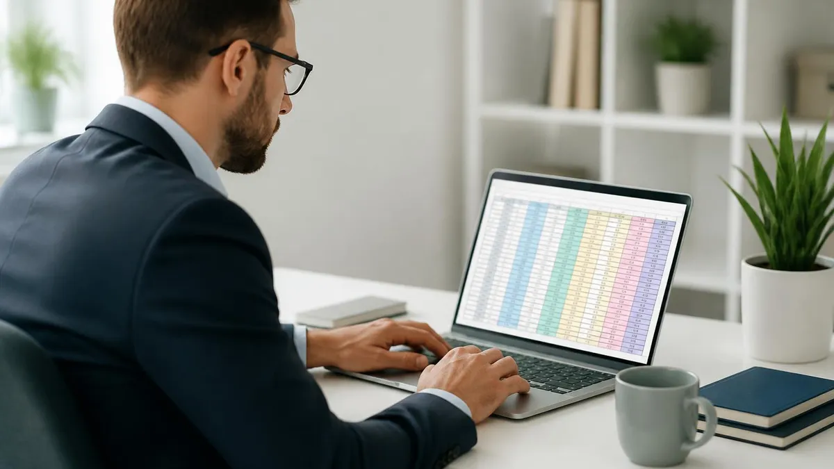 Excel Spreadsheet - Microsoft Excel certification study resource