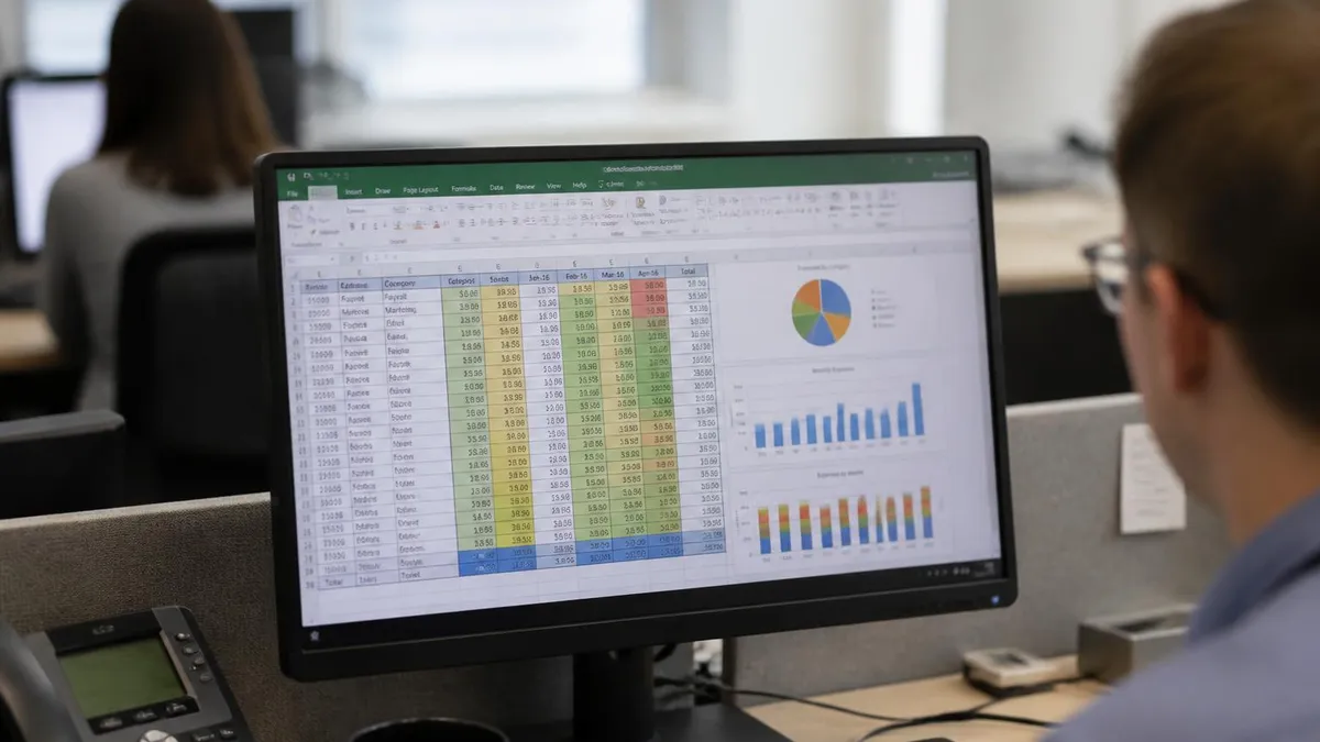 Excel Spreadsheet - Microsoft Excel certification study resource