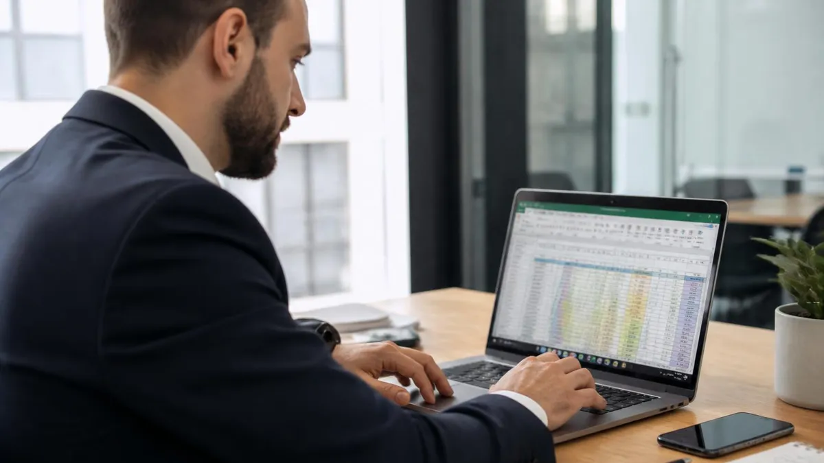 Excel Spreadsheet - Microsoft Excel certification study resource