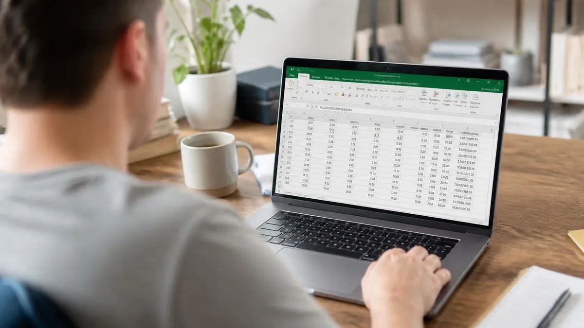 Excel Spreadsheet - Microsoft Excel certification study resource
