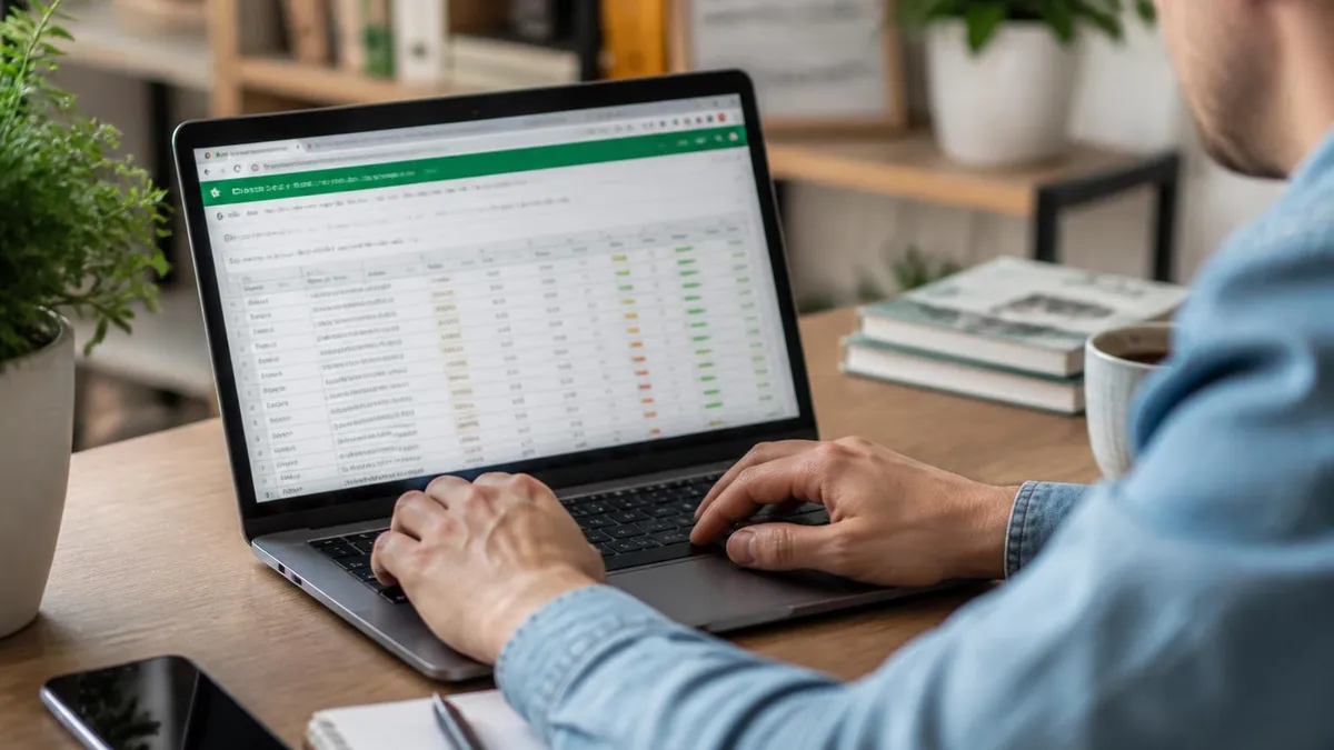 Excel Spreadsheet - Microsoft Excel certification study resource