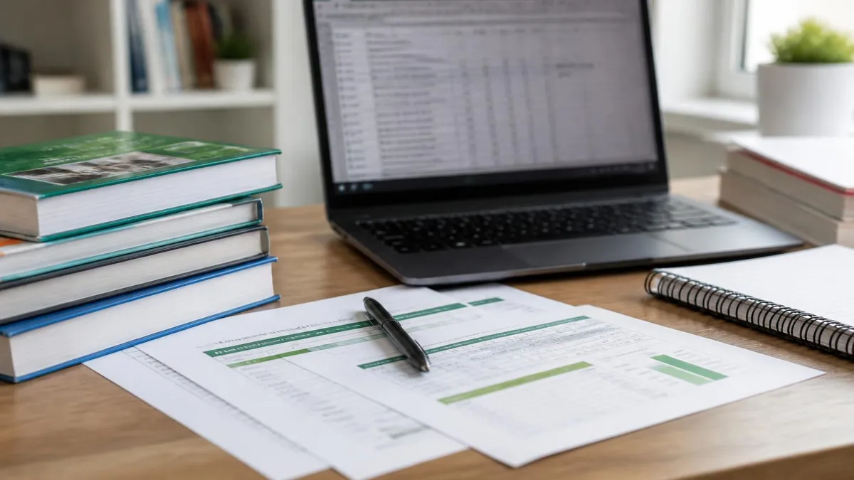 Excel Spreadsheet - Microsoft Excel certification study resource