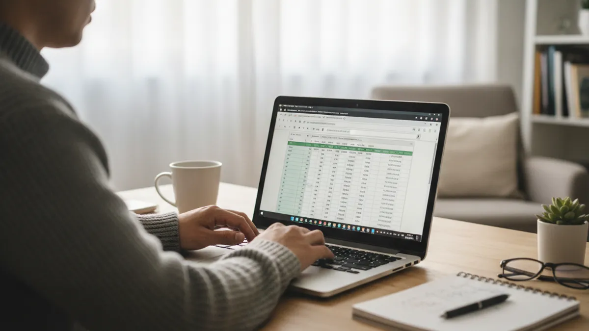 Excel Spreadsheet - Microsoft Excel certification study resource