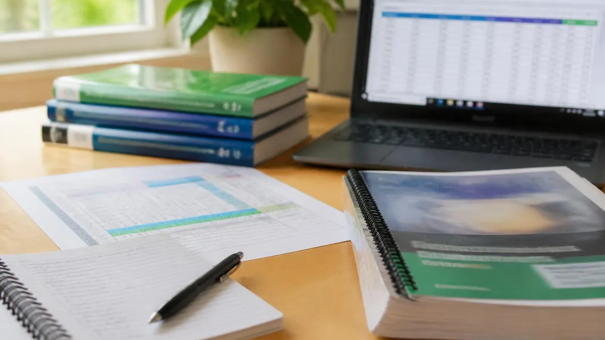Excel Spreadsheet - Microsoft Excel certification study resource