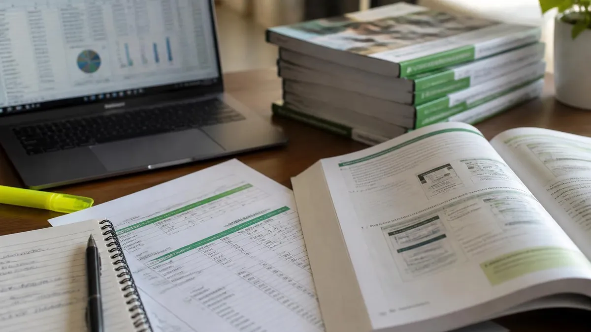 Excel Spreadsheet - Microsoft Excel certification study resource