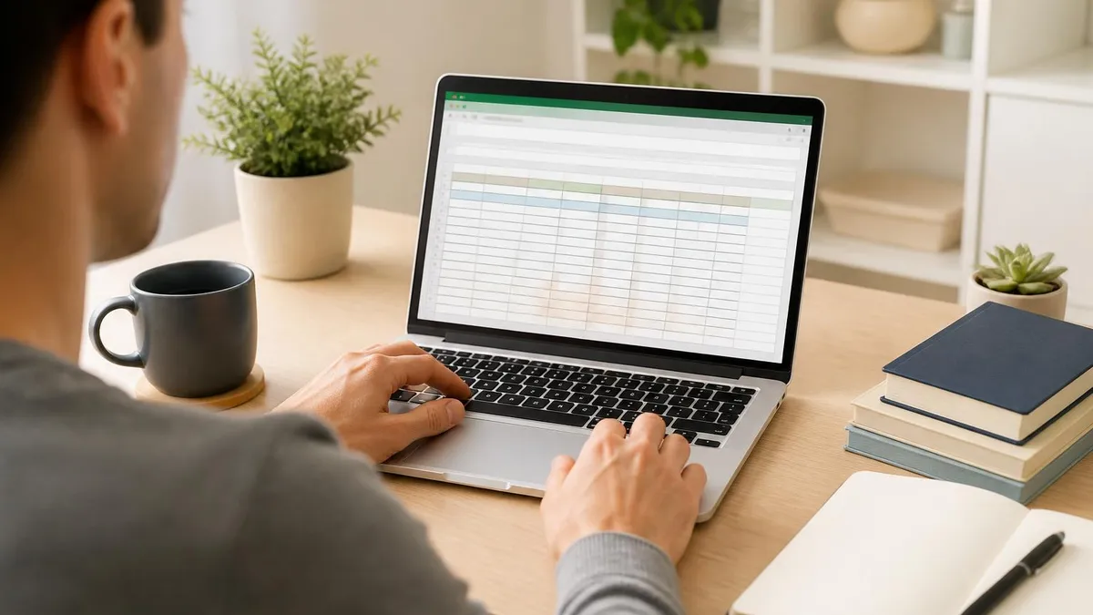 Excel Spreadsheet - Microsoft Excel certification study resource