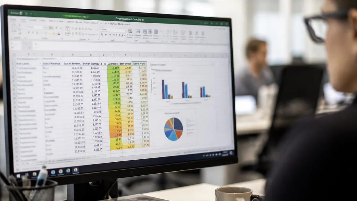 Excel Spreadsheet - Microsoft Excel certification study resource