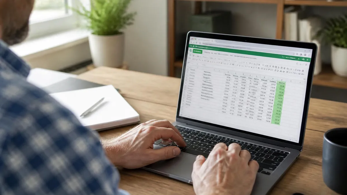 Excel Spreadsheet - Microsoft Excel certification study resource