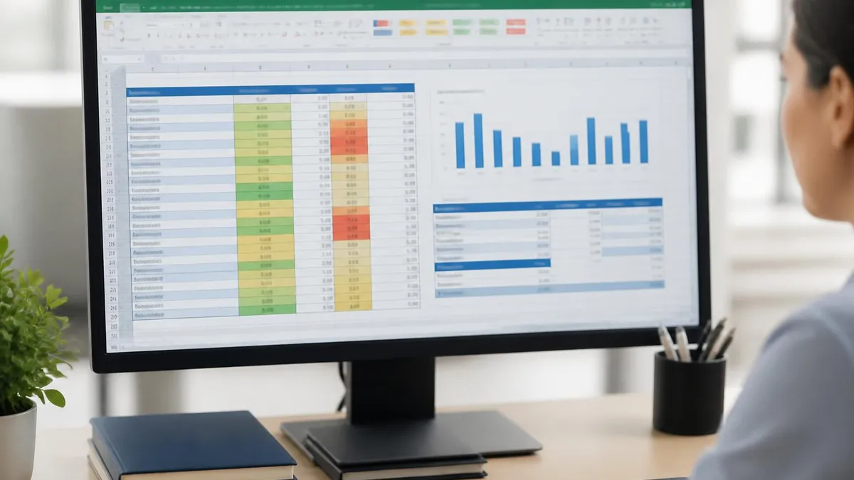 Excel Spreadsheet - Microsoft Excel certification study resource