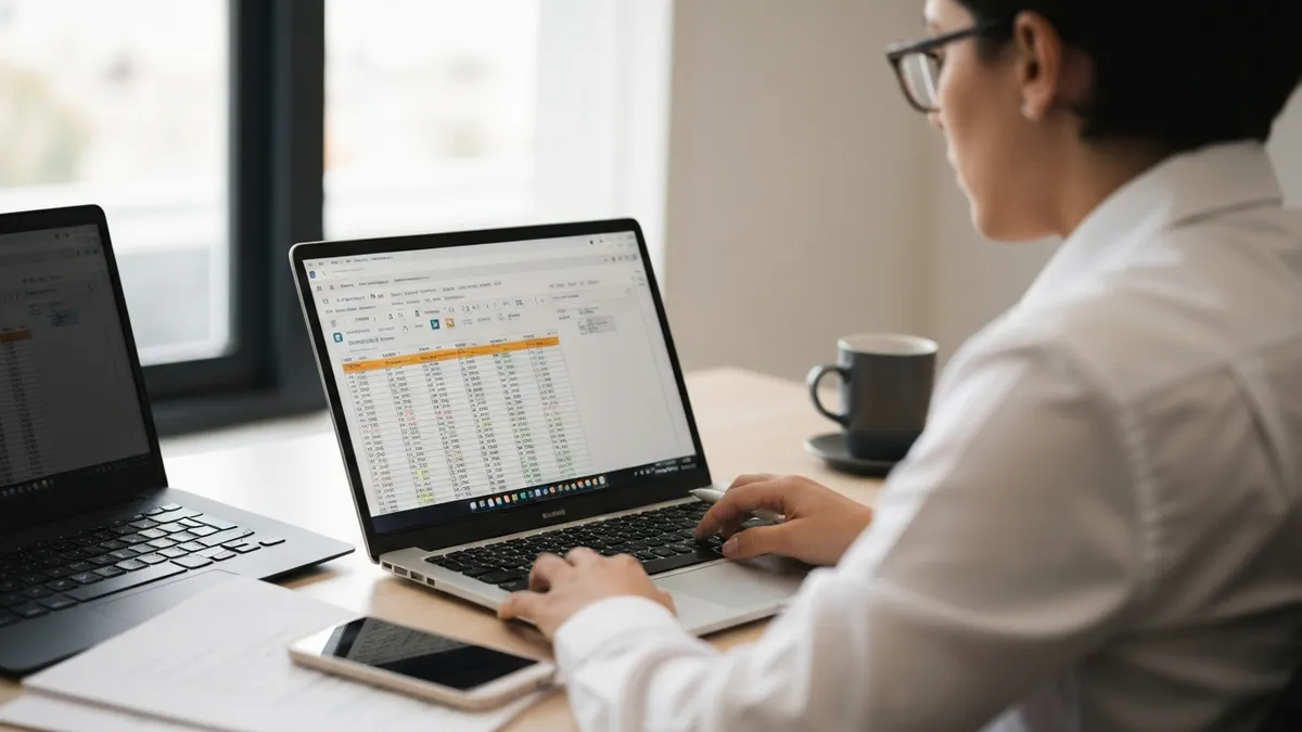 Excel Spreadsheet - Microsoft Excel certification study resource