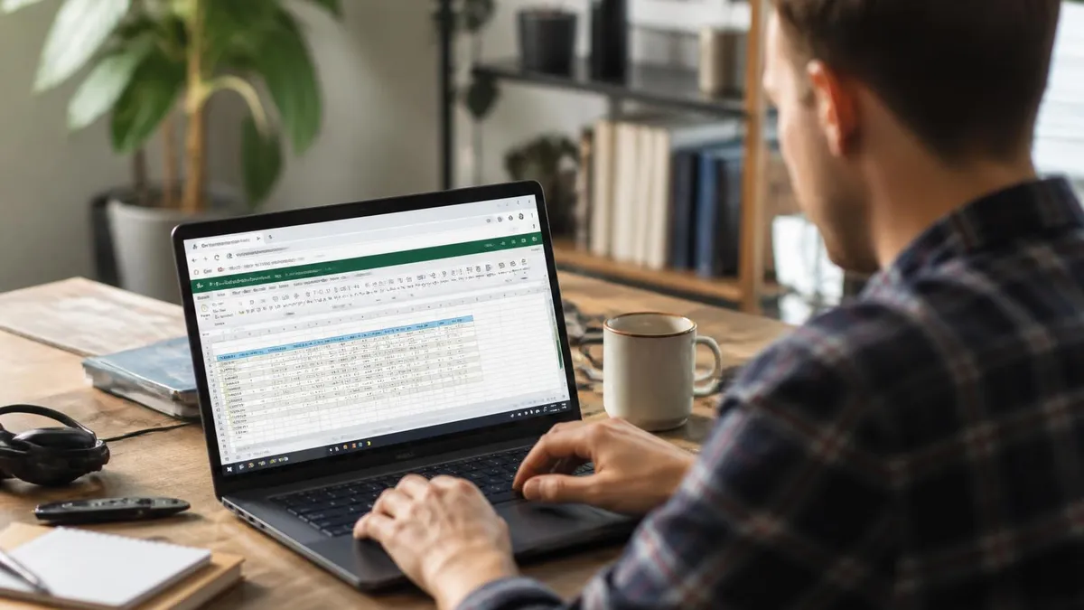 Excel Spreadsheet - Microsoft Excel certification study resource