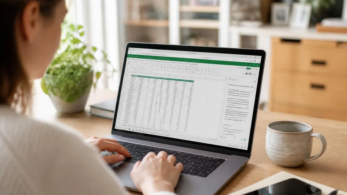 Excel Spreadsheet - Microsoft Excel certification study resource